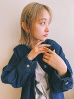 エル(EL by green) ミルクベージュ×ボブ
