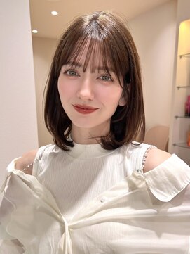 サンド ミュウ 横浜店(sand mieu) 内巻き/ワンカール/韓国風/レイヤーカット/透明感カラー/横浜