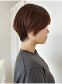 福井　大和田　すっきりショート　レザーカット　丸み