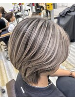 アフューズバイストゥー(Vfuse by StueW)&nbsp;メンズ× バレイヤージュ2/ハイライト/ブリーチ/カラー