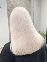 -Natural highlight-立体感演出のハイライト[名古屋/栄/髪質改善/ブリーチカラ/ケアブリーチ]