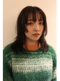 大人気レイヤーカット！ミディアムロングにオススメです。