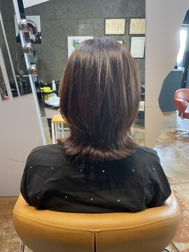 クレップスヘアーヒマワリ(CRE'PS HAIR HIMAWARI) くびれミディアムヘア