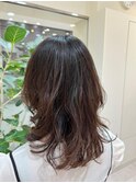 ゆるふわパーマスタイル