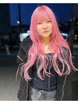 エンブリーチ バイ タグ 樟葉(enn. bleach by t.a.g) 韓国風キャンディピンク