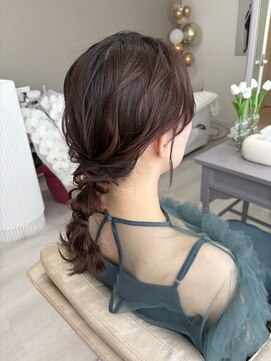 ナコプラス(naco+) ヘアセット(編みおろし)