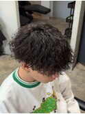 波巻きパーマ♪♪