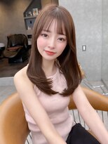 ロンド ブランシュ 錦糸町北口(Lond blanche)&nbsp;くびれヘア/顔周り/韓国/レイヤーカット/黒髪/ミディアム/錦糸町