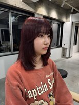 ヨーク(YOKE)&nbsp;ボルドーカラーワインレッドチェリーレッド