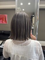 シャンプーボーイエイムス(SHAMPOO BOY aims) ハイライトボブ