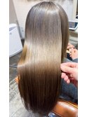 ペールオリーブグレージュ×メテオトリートメント☆彡