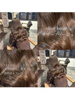 アクロ あべの店(ACRO)&nbsp;ブリーチなしで作る【オリーブベージュ】