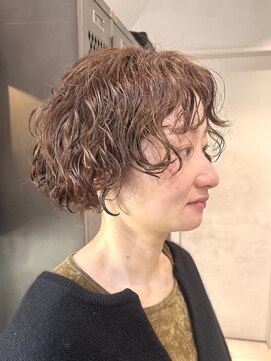 ナループロアツム(Nalu pu loa Tsum) ショートボブパーマ/ボブパーマ/外国人風パーマ