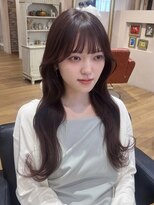 リタ(Lita)&nbsp;★ラベンダーココア/ぱっつん前髪/艶髪/韓国ヘア￥小顔顔まわり