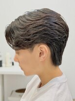 ビッケメンズヘア(Vicke Men's hair) コンマセンターパートフェザーパーマリバースセンターパート