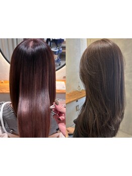 《常盤駅徒歩2分》大人女性の髪質改善サロン♪ダメージが少ない特許取得カラーで染めるたびに綺麗な髪へ◎