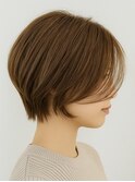 柔らか丸みショートボブ