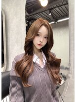 シティ(CITY)&nbsp;韓国ヘア　レイヤーカット　顔まわりカット　ワンホンヘア