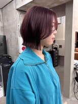 ガーデン 渋谷(GARDEN) ボブ レイヤーカット ダブルカラー 髪質改善 顔周り