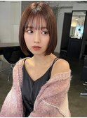 ボブショートボブ切りっぱなしボブミニボブレイヤーボブ大人ボブ