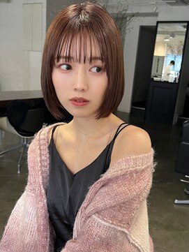 アビー(ABBEY) ボブショートボブ切りっぱなしボブ内巻きボブミニボブ