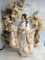 振袖gram名古屋/振袖 袴レンタル/着付け/ヘアセット/名駅&nbsp;成人式　袴　振袖　レンタル　人気　大人かわいい　トレンド