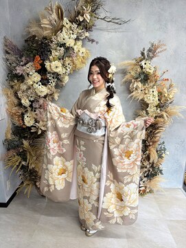 振袖gram名古屋/振袖 袴レンタル/着付け/ヘアセット/名駅 成人式 袴 振袖 レンタル 人気 大人かわいい トレンド