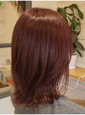 レイヤーを入れて軽い動きの出るスタイルに