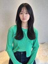 ノイ(noi)&nbsp;ロングレイヤー、チャコールブラック