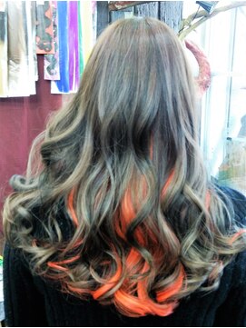 ヘアーメイク ロコ エクステンションズ 亀戸店(Hair make ROCO Market etensions) ピクニー　カラーに　ハイブリッドエクステ　３０本ヽ(^。^)ノ