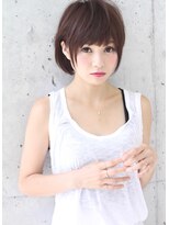 ビューイースト 亀戸 錦糸町(VIEW EAST)&nbsp;暗めカラーでも重たく見えないショートヘア