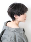 ジェンダーレス/センターパート