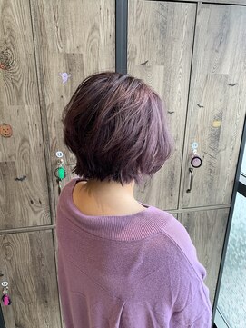 ルーディヘアーブランド(Ludi hair Brand) パープルベージュ！