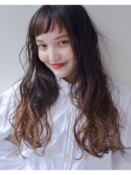 アトリエイトワ(atelier ittowa) 小顔&ひし形シルエット前髪パーマ大人かわいいイメチェン107