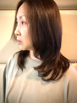 ユニットコンプレックス 名取店(UNIT complex) ツヤ髪ナチュラルストレートヘア