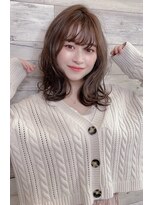 ニスル 町田店(NISURU)&nbsp;似合わせカット/大人ガーリー/ダークアッシュ/着物/町田/町田駅