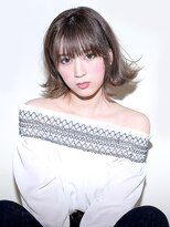 ラックスビー 鹿児島店(LUXBE)&nbsp;外はねボブスタイル【LUXBE　鹿児島店】