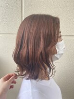 クラウドヘアー 東照宮店 オレンジベージュ