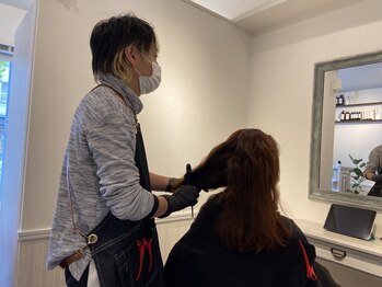 フェリーチェ(felice)の写真/カウンセリング～仕上げまでマンツーマン施術で、髪の状態を見極めて"似合う"スタイルに♪