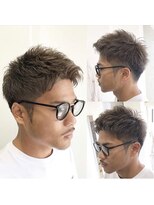 オフ(OFF)&nbsp;ブリーチ1回で出来るグレージュ☆ジェットモヒカン☆