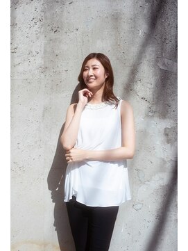 バルベストーキョーサウス(BARBES TOKYO SOUTH) 20代・30代/くびれヘア/暗髪/ニュアンスカラー/大人可愛い