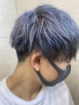 ヘアースタジオ シーオーイー(hair studio C-O-E) シルバーアッシュツートン