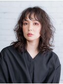 ウルフパーマ/前髪パーマ/ちょこっとレイヤー
