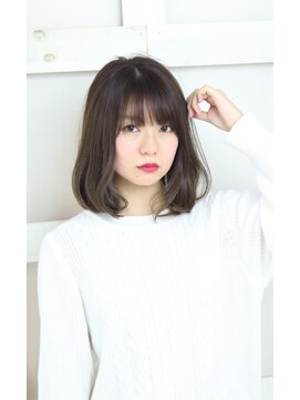 ケアリー(carely) ワンカールボブ アッシュグレージュ