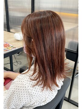 フープヘアー(HOOP.HAIR) オレンジブラウン