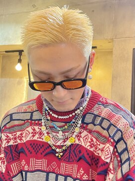 アンリ(Henri) [オカダケント]ベリーショート×ハイトーンカラー