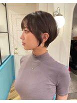 ショート/前髪カット/レイヤーカット/黒髪/髪質改善[池袋]
