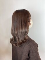 ヘアデザイン アンジェロカフェ(Hair Design Angelo cafe) 透明感ベージュ