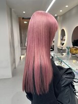 ソル 栄矢場町(SOL)&nbsp;切りっぱなしボブ/美髪/ピンクブラウン[栄駅/矢場町駅]