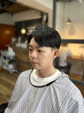 ヘアーハウスオガワ 7:3ツーブロック